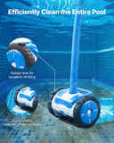 VEVOR Suction Pool Cleaner Vacuum Cleaner 2 Wheels for In/Above-ground Pool V952-XSYCQJQXCLS4UGXSPV0