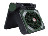 Solar Powered Camping Fan Strong Wind USB Rechargeable Battery Operated Folding Portable Camping Fan V1294-YM0901-3113240183811