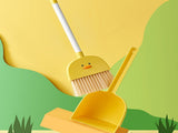 Kids Mini Broom Dustpan Set Children Cartoon Broom Cleaning Tool Home Baby Learn Sweeping Toys V1294-YM0512-3117220248311