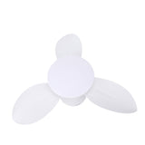 Ceiling Fan Light Flush Mount 25in Small Dimmable LED 6 Speed Quiet DC Motor for Patio Kitchen V1294-YM0901-3119250021012