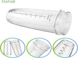 Ninja Blender Cups Replacement 24oz Compatible with Ninja BN401, BL450, BL456, BL480, BL2012, V1258-DP02-C-112