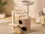 Nordic Gray Felt Cat Tree V1408-L03