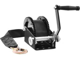 Hand Winch, 907.1 kg Pulling Capacity, Boat Trailer Winch Heavy Duty Rope Crank with 7 m Polyester V952-CYSDJP2000BDI2OUWV0