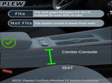 Anti-Drop Car Seat Gap Filler Organizer, Premium Leather Console Organizer, Easy Access to V1107-800-22234-BRN-2PCS