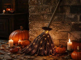 62.99 x 25.59 Inches, Halloween Decorations, Rustic Farmhouse Fall Decor, Indoor & Outdoor Holiday V1366-AZ2-W-24730