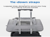 Grey Foldable Pet Carrier Bag with Breathable Mesh Windows, Removable Fleece Pad & Shoulder Strap V888-ELOSUNG55551
