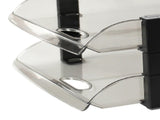 Desk File Letter Tray Layered Classified Documents Rack Acrylic Office Storage Rack Dark Black 2 V1294-YM0626-3117220312911