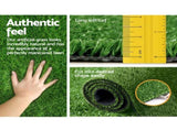 Prime Turf Artificial Grass 1mx10m 17mm Synthetic Fake Lawn Turf Plant Plastic Olive AR-GRASS-15-110M-OL