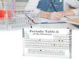 Periodic Table - 83 Kinds of Real Elements & Acrylic Display Stand, for Science Lovers, Students V1369-AZ3-W-20289