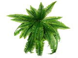 Artificial Wall Plant Green 32 Leaves Realistic Boston Fern Wall Decor for Home Hotel Garden V1294-YM0901-WI670051