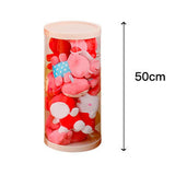 Doll Storage Bucket Transparent Rotatable PVC 26cm Stuffed Animal Storage Bucket for Home 50cm / V1294-YM0703-3117230063711
