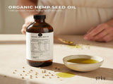 Orku 1L Organic Hemp Seed Oil - Cold Pressed Food Grade Oils V238-SUPDZ-33088457998416