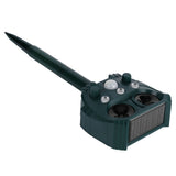 Ultrasonic Animal Repeller Solar Powered Mouse Repeller Expeller with 5 Gears for Outdoor Garden V1294-YM0901-3113210136011