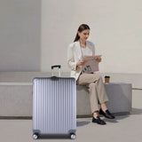 Flightmode Travel Suitcase Medium- Silver V1181-FL2401-SL-NEW