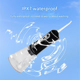 CharmHome Portable Oral Irrigator - 3 Modes, 140 PSI, IPX7 Waterproof V888-ELOSUNG29147