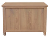 Beau 3 Drawer Solid White Cedar Turn Leg Dresser V199-SB003TLNI
