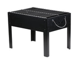 Portable Charcoal Grill Stainless Steel Cooking Grate Tabletop Charcoal Barbecue Grill for Outdoor V1294-YM0901-H38505