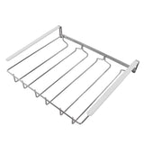 Wine Glass Holder Stainless Steel Punch Free Wine Glass Rack Under Cabinet for Home Goblet Storage V1294-YM0718-3118220216911