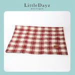 Little Dayz Boutique British Plaid Style Picnic Mat Medium 150*100 Brown DTK10230