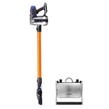 Devanti K7 Cordless Stick Vacuum Cleaner plus Sandwich Maker Panini Press VAC-K7-GD-SM-1SET-BK