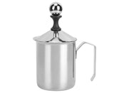 400cc Stainless Steel Manual Milk Frother, Foamer, Mixer, Stirrer for Coffee & Latte Art V1263-JX-2929