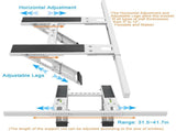 Universal Window Air Conditioner Support Bracket, No Drilling Heavy-Duty AC Window Bracket Supports V1107-721-91589