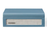 Crosley Voyager Portable Retro CD Player with Stereo Bluetooth Speakers, FM Radio - Washed Blue V398-CR3517A-WB