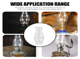 WHAMVOX Transparent Replacement Globe for Kerosene Lamp Shade, Light Cover for Oil Lamps V1189-WXFWAL-20260326-02307