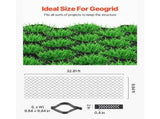 Gravel Grid, 2 Inch Depth, 32.81 x 9.84 FT / 10000 x 3000 mm, 1880 LBS Per Sq ft Grass Ground V952-JDWG2INCH328XV8M0001V0