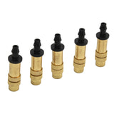 100PCS Single Hook Copper Atomizing Nozzle Drip Irrigation Sprayer Atomizing Sprinkler for 4/7 Hose V1294-YM0901-3111210182911