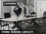 Metal Table Legs 28.4 x 29.9 Inch Black Table Legs Premium steel table legs with X-frame style Steel V952-ZT720X760MM000001V0