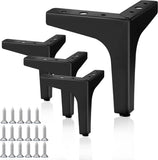 Set of 4 black furniture - furniture - triangular metal furniture - DIY coffee table V1188-MS101-03072-1