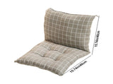 High Back Chair Cushions with Ties, 15.7" Indoor Outdoor Rocking Patio Chair Cushions, Non-skid V1189-WXFWAL-20260319-00886