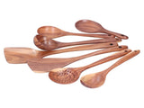 Wooden Spatula Spoon Set Kitchenware Utensil Nonstick Mixing Spatula Pot Spoon with Long Handle for V1294-YM0901-3118210209911