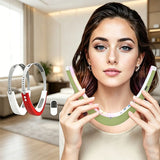 Smart V-Face Beauty Device with Red/Blue Light & Microcurrent - 8 Modes, Adjustable Intensity, V1107-110-36972-WHT-200MM