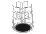 Household Coffee Capsule Holder Rotatable Storage Rack Shelf for 64Pcs Capsule Kitchen V1294-YM0714-3118210278911