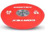 CORTEX 25kg Competition Bumper Plates V420-CSST-WPOCP25-2