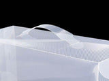 20 Pack Clear Shoe Storage Boxes, Foldable Stackable Organizer Cases V1188-MS-617-080