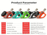 PROMEND bicycle clipless pedals, compatible with SHIMANO SPD-SL system V1188-CE-Y200117