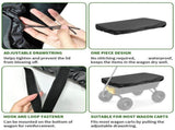 Collapsible Wagon Cover for Carts Garden Dump Cart, Outdoor Garden Wagon Cart Cover, Waterproof V1192-AZ-W-3243