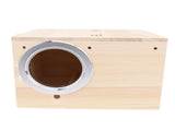 Parakeet Nesting Box Solid Wood Bird Breeding Mating Box for Cockatiel Lovebirds Budgie Canary V1294-YM0901-3111240205211