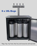Keg King - KegMaster Solstice - 6 Keg 12volt DC Kegerator V225-11602