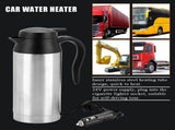 Portable 750ml 24V Travel Car Truck Kettle Water Heater Bottle for Tea Coffee Drinking V1294-YM0727-JY05860