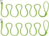 Kayak Tow Rope with Clip Dock Lines Heavy Duty Braided Line Ideal for Jet ski,watercraft Boat, V1259-DP01-A-1312