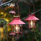 2PS Retro Metal Solar Light Weatherproof, Ambiance Light for Garden & Camping, Wire-Free & Portable V1385-TYGD-WU-924-008