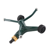 Metal Three Arm Sprinkler with G3/4 Connector Rustproof 360&deg Rotating Irrigate Lawn Sprinkler V1294-YM0714-3111210482711