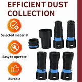 Quick Click Expanded Power Tool Adapter Set for Dust Collection,Most Woodworking Power Tools,,and V1192-AZ-W-23114