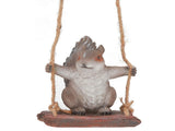 Hanging Squirrel Statues Garden Decor Cute Swing Squirrel Sculpture Outdoor Patio Ornament Animal V1294-YM0703-3111230084312