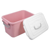 Nordic Elegant PP Pink Craft Organizer, Large Storage, Sturdy Design V1192-AZ-W-30709