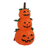 3.9ft Halloween Inflatable 3 Pumpkin Stack Light 100240V Halloween Inflatables Stacked Pumpkins for V1294-YM0901-3115230076511